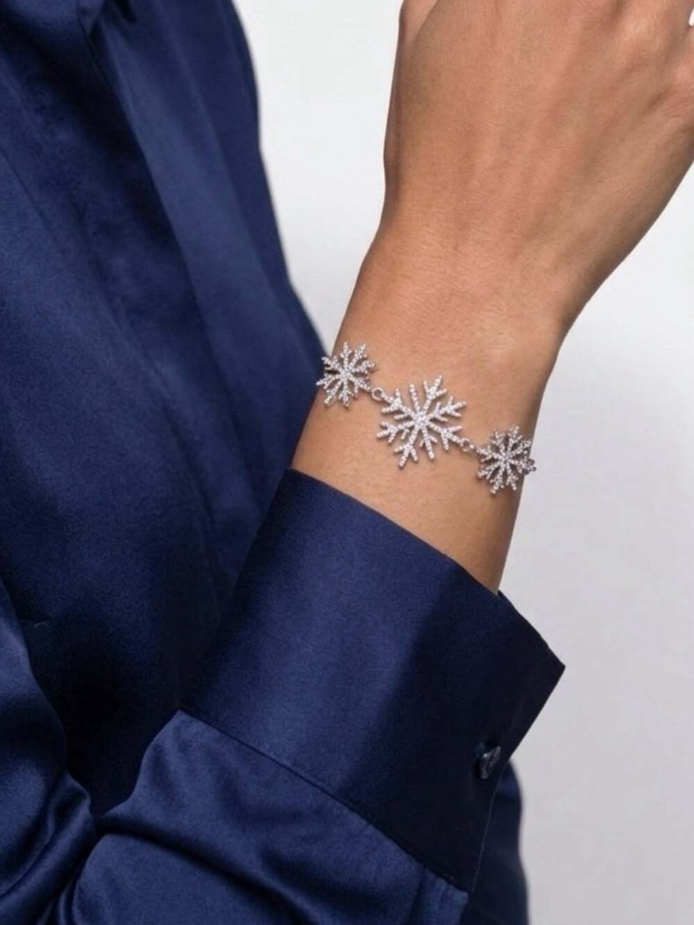Brighton CRISTALLO Crystal Snowflake Bracelet NWOT.  Beautiful Crystals